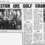 October 1976 – Golf Pride